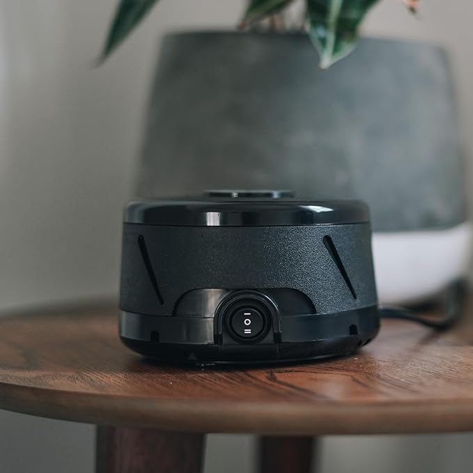 Yogasleep Dohm Classic (Black) The Original White Noise Machine, Soothing Natural Sound from a Real Fan, Noise Cancelling for Office Privacy, Travel & Meditation, Sleep Therapy for Adults & Baby