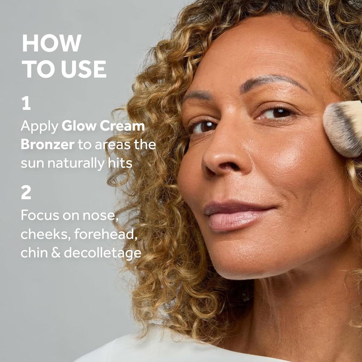 No7 Pro Artist Soft Glow Cream Bronzer Makeup - Blendable Bronzer Cream with a Lightweight Formula - Customizable Face Makeup for a Natural, Sun-Kissed Glow - Deep (1.26 Oz)