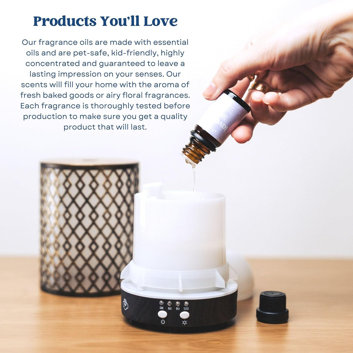 CANDECraftCo Premium Fragrance Oil – Diffuser Oils Fragrances Scented for Home, Candle Soap Making Supplies, Aromatherapy Blends for House (0.34 Fl Oz) (2-Pack, Vanilla Oak)