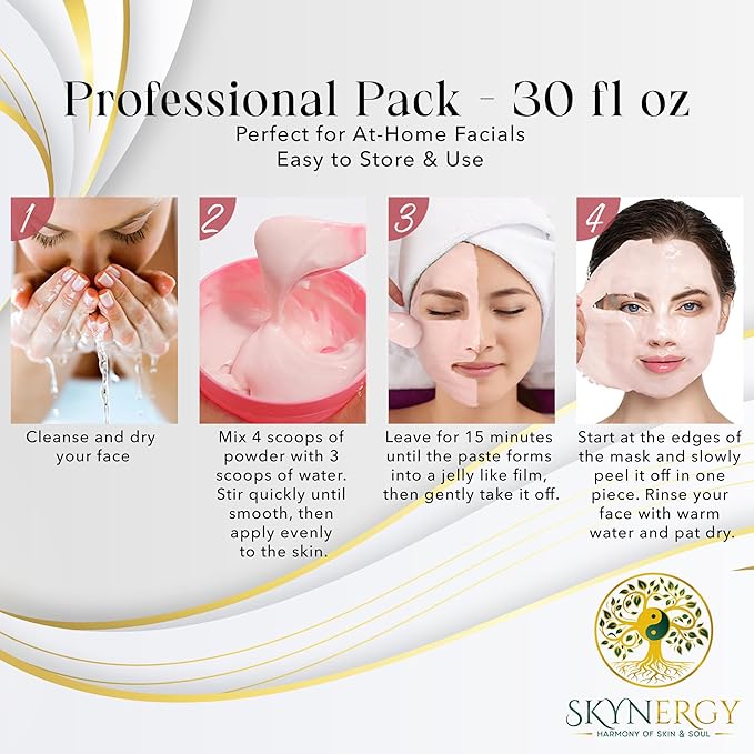 NAD+Longevity Jelly Face Mask | HydroGlo Jelly Mask for Skin Hydration | Radiance and Reduced Pigmentation | Vajafacial Jelly Mask | 12 Applications (30 Fl Oz)