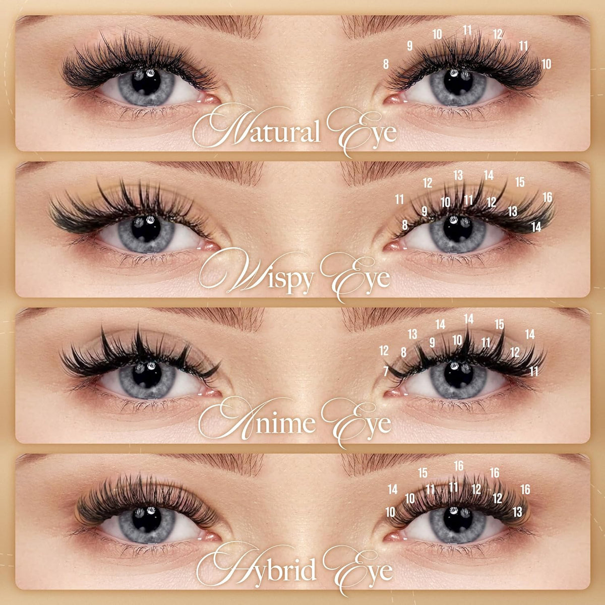 LASHVIEW Eyelash Extensions,Individual Lashes, Lashes,0.15 D Curl Thickness 11mm,Premium Single&Classic Lases,Natural Semi Permanent Eyelashes,Soft Application-friendly