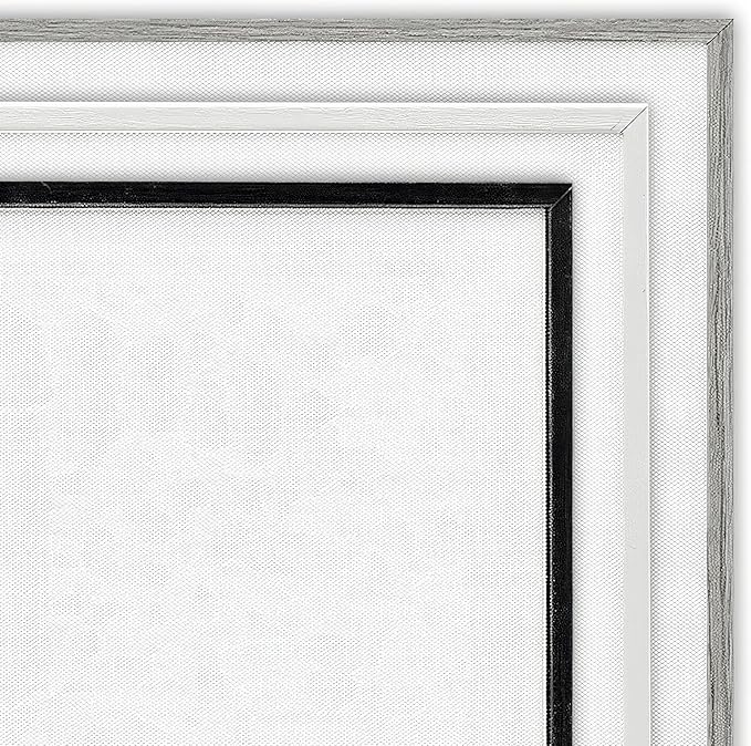 Stupell Industries Abstract Mindfulness Exercise Framed Giclee Wall Art Design by Tim Parker, White Framed, 14 x 11