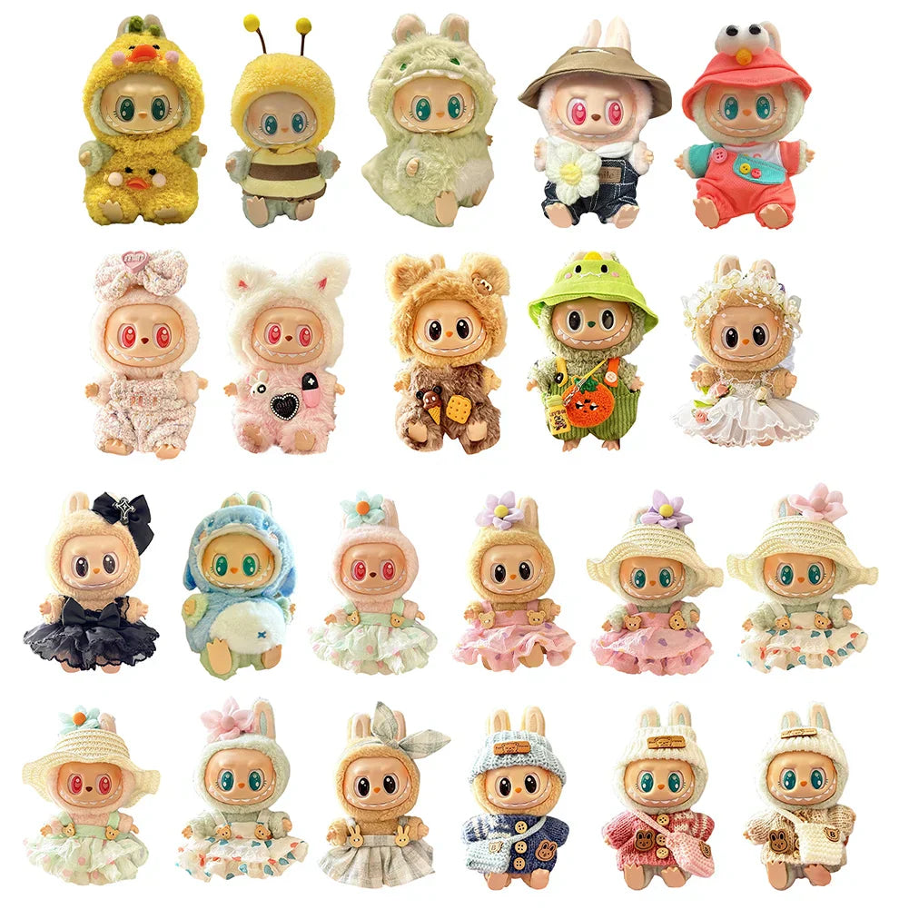 PopMart Labubu Plush Doll Clothes Set