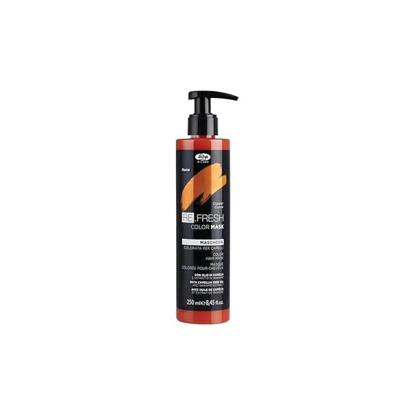Lisap Color Depositing Hair Mask, Golden, 8.45 oz, Gloss Toner Deep Conditioning Dry Damaged or Treated Repair, With Hydrating Camellia Oil, For Shine & Moisturization
