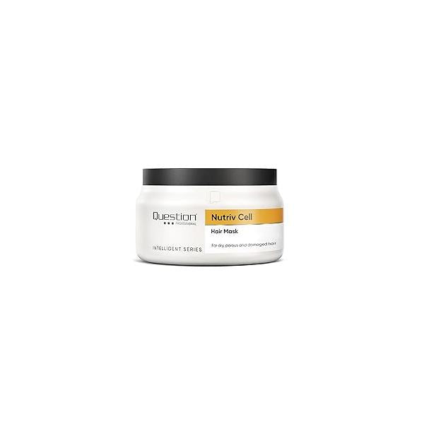 Nutriv Cell Hair Mask - Deep Repair & Hydration Shea Butter Plant-Based Stem Cells Restores Dry Damaged Sulfate-Free 11.16 fl oz