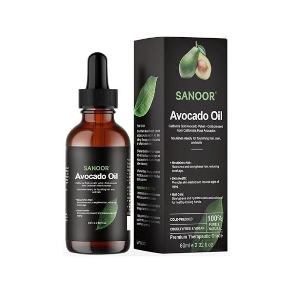 SANOOR® Rosemary Mint, Scalp Hair Growth Oil, Infused Biotin to Encourages | Healthier, Stronger & Long Strands All Type Texture Straight, Waves Chemically Treated Hairs