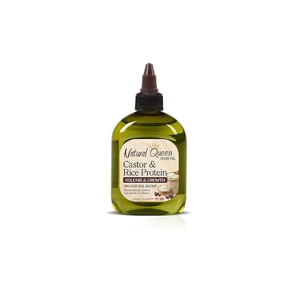 SFC Natural Queen Volume & Growth - Castor Rice Protein Hair Oil 7.1 oz Volumizing