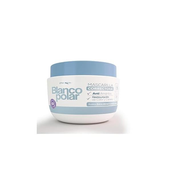 Prokpil Corrective Mask Polar White Extra Light and Gray Blonde Hair | Restaurador De Color y Canas Colombia (11.8oz-350ml)